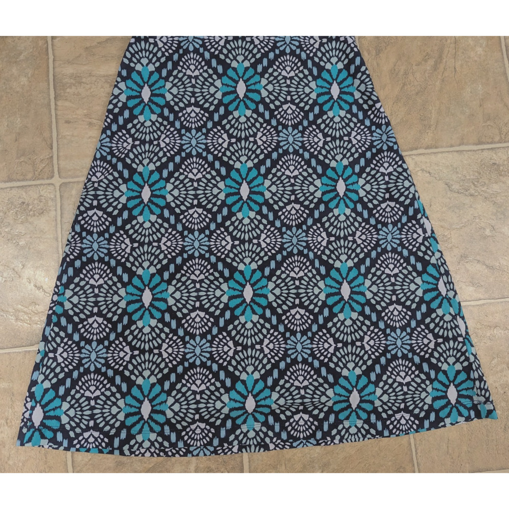 Columbia PFG sz XS Halter Dress multi color thin lightweight ties at neck 3607 - Picture 3 of 7